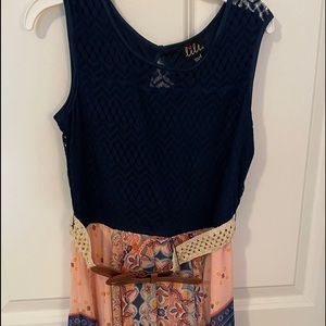 High low girls dress